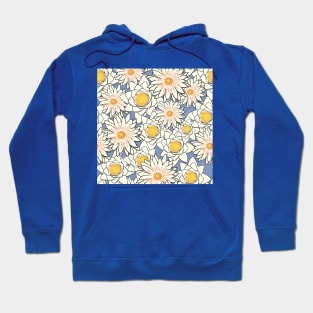 Daisy white flowers Hoodie